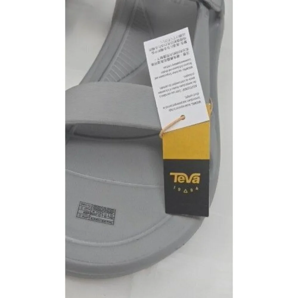 Teva Hurricane Drift Sport Sandals gray men's size 12